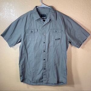 Zoo York Mens short sleeve button down